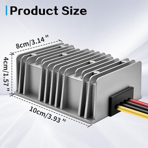 محول DC/DC 12V خطوة تصل إلى 24 فولت ، محول Boost 20A 480W منظم الجهد ، محول 24 فولت ، وحدة مزودة الطاقة بمحول قارب شاحنة السيارة in Kuwait
