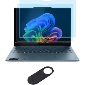 واقي شاشة MUBUY-GOL 2 عبوة لعام 2025 Lenovo Slim 7i (14ill10) 14 بوصة كمبيوتر محمول ، مرشح مضاد للضوء المضاد للخلايا ، يقلل من سلالة العين ، مضاد للبصمات