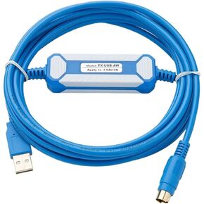 FX-USB-AW for PLC Programming Cable Communication Download Cable FX3U FX3G(Gold Plated Version)