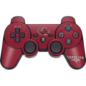 Skinit Decal Gaming Skin Compatible with PS3 Dual Shock Wireless Controller - Officially Licensed College South Carolina Gamecocks Red Design