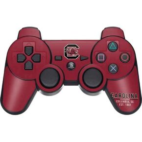 Skinit Decal Gaming Skin Compatible with PS3 Dual Shock Wireless Controller - Officially Licensed College South Carolina Columbia Design