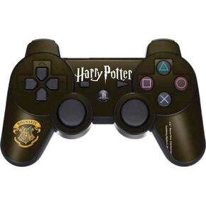 Skinit Decal Gaming Skin Compatible with PS3 Dual Shock Wireless Controller - Officially Licensed Warner Bros Hogwarts Houses Crest Design