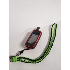 The Buzzard's Roost PARACORD NECK LANYARD COMPATIBLE WITH GARMIN ALPHA OR ASTRO - GREEN