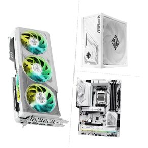 ASRock Steel Legend PC Build Bundle: AMD Radeon RX 9070 XT Steel Legend 16GB GPU, AMD X870 Steel Legend WiFi Motherboard, Steel Legend SL-850GW 850W 80+ Gold PSU