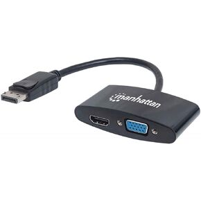 Manhattan 2 in 1 4K Display Port Adapter (152587)
