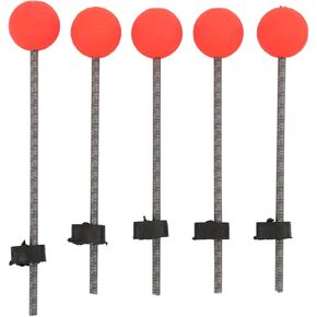 Ice Fishing Pole Spring Ball Tip Red Ball 5PCS Stainless Steel EVA Outdoor Reservoir Fishing L in Saudi Arabia