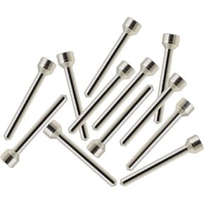 12 Pack Headed Decapping Pins Reloading Die, Redesigned Decapping Pins