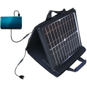 Nintendo 3DS متوافق مع Sunvolt Portable High Power Solar Charger Charge- شحنة السرعة لأدوات متعددة