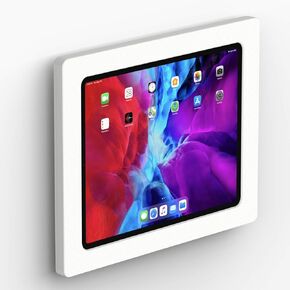 VidaMount White Enclosure and Fixed VESA Slim Wall Mount [Bundle] Compatible with iPad Air 13" (M2/M3) & iPad Pro 12.9" (4/5/6 Gen)