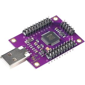 Ft4232 4 Channel Usab to Serial Port Board Module Cjmcu-4232 Ft4232Hl Uart/Spi/I2C/Jtag/Rs232/Rs485/Rs422
