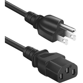 Ac Power Cord 3 Plugs for Rice cookers, Smart Rice cookers, Electric Quick cookers, Instant POTS Electric Pressure cookers, Soy Milk Makers and More Kitchen Appliance Replacement Cable 3.3 Ft