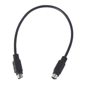 30cm Compatible with The PS 2 PS/2 Keyboard Male to Male Extension Cable Lead 6 Pin Motherboard Connecting Adapter Cables