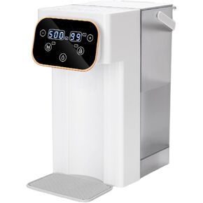 3L Instant Hot Water Dispenser,Hot Cup Hot Water Dispenser,Household Small 3-Second Instant Hot Water Kettle,with Carry Handle Ideal for Hot and Cold Drinks (Green 3L)