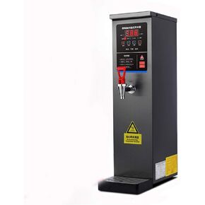 Fully Automatic Water Boiler, Step-by-Step Heating, Three-Layer Insulation to Prevent Water Leakage, Commercial Water Boiler (50L/H Black)