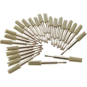 CablesOnline 25-Pack Plastic Metal Thumb Screws #4-40 UNC for Parallel/Serial DB9/DB25/VGA Connectors, SCR-T01-25