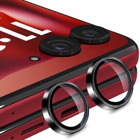 1 Pack Camera Lens Frame for Motorola Razr Ultra 2025, 9H Glass Screen Protector Anti-Scratch, Tempered Glass Metal Individual Camera Cover Accessories for Motorola Razr Ultra 2025