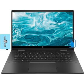 HP Envy x360 60Hz 15.6" FHD IPS Touchscreen 2-in-1 Laptop (AMD Ryzen 7 5825U 8-Core, 64GB RAM, 2TB PCIe SSD, AMD Radeon, Backlit KYB, Active Pen, WiFi 6, BT 5.2, HD Webcam, Win 11 Home) with Hub