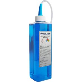Koolance LIQ-702BU-B 702 Liquid Coolant, High-Performance, UV Blue, 700ml (24 fl oz)