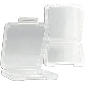 Generic Plastic Carrying Case for CompactFlash/Smart Media Memory Cards (Plastic-CFCARD-CASE)