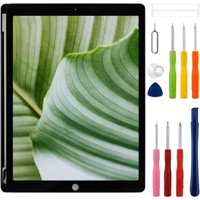 New LCD Display for iPad Pro 12.9 1st Gen 2015 A1652 A1584 Touch Screen Digitizer Assembly Replacement with Upgraded Repair Tools Kit-Black