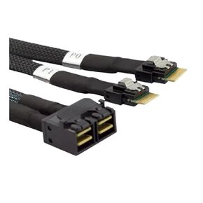0.5M 1M S-AS HD SFF-8643 8I Convert 2X Slimline S-AS SFF-8654 4I Server Connection Cable(0.5M)