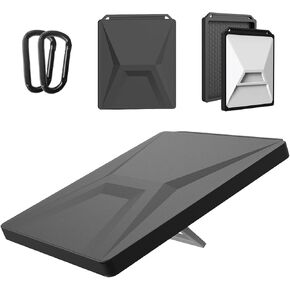 Starlink Mini Protective Cover, Silicone Case for Starlink Mini, Anti-Drop Shockproof Weatherproof Protector for Outdoor and Travel (Black)