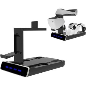Fit for PS5 VR2 PS VR2 VR Controller Charging Dock Stand Charger with LED Display