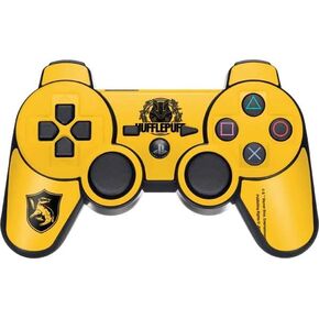 Skinit Decal Gaming Skin Compatible with PS3 Dual Shock Wireless Controller - Officially Licensed Warner Bros Hufflepuff Illustration Design