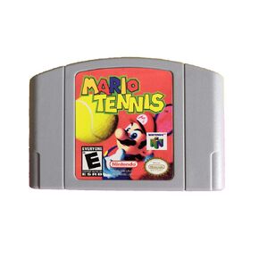 بطاقة لعبة Mario Tennis لـ Nintendo 64 N64 US الإصدار
