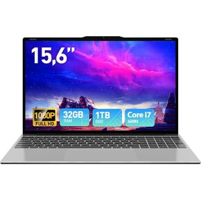 Laptop 15.6 inch in-tel Core i7-6600U Gaming Laptop, Win 11 Pro Laptop Computer 32GB RAM 1TB SSD, FHD 1080P Display, Backlit Keyboard, Fingerprint,Wi-Fi,HDMI, Laptops for Business,Student