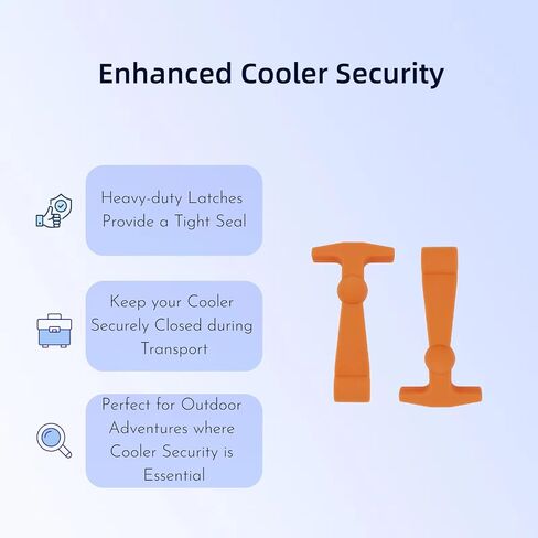 4 Pack Cooler Latches بديل لـ Yeti و RTIC المبردات ومزالج المطاط الشاقة والملاءمة العالمية وسهلة التثبيت ومثالية للملحقات وقطع الغيار البارد اليتي in Saudi Arabia