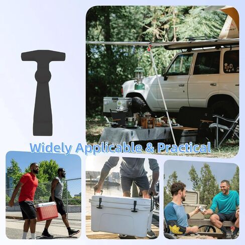 4 Pack Cooler Latches بديل لـ Yeti و RTIC المبردات ومزالج المطاط الشاقة والملاءمة العالمية وسهلة التثبيت ومثالية للملحقات وقطع الغيار البارد اليتي in Kuwait