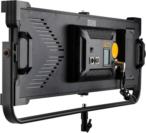 Ikan Lyra Bi-Color 3200K-5600K Soft Panel (1) 1 × 3 استوديو وضوء LED مع التحكم في DMX ، قابلة للتعديل ثنائي اللون (LBX30)-أسود in Saudi Arabia