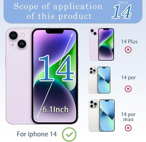 14 بديلًا للزجاج الخلفي بإطار ومغناطيس الكاميرا المعدنية لـ iPhone 14 (6.1 بوصة أحمر) ويتضمن أدوات بديلة in Kuwait