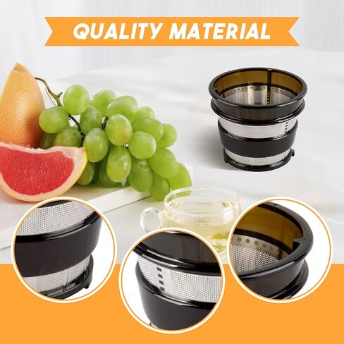 Fenteer Juicer Screen Juicer Filter Juicer Accessories Slow Juicer Filter Juicer Filter, black fine mesh in Saudi Arabia