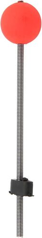 Ice Fishing Pole Spring Ball Tip Red Ball 5PCS Stainless Steel EVA Outdoor Reservoir Fishing L in Saudi Arabia