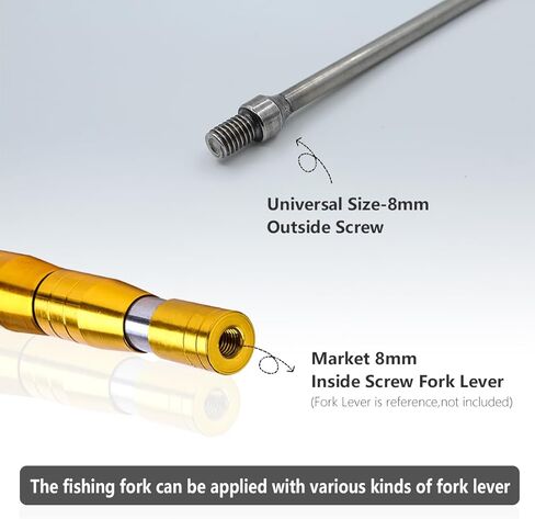 خطاف صيد سمك هاربون كبير من الفولاذ المقاوم للصدأ بطول 7-11 شوكة من شركة دوتيبلاس مع برغي 8 مم للقبض على شكل سمكة كبيرة in Kuwait