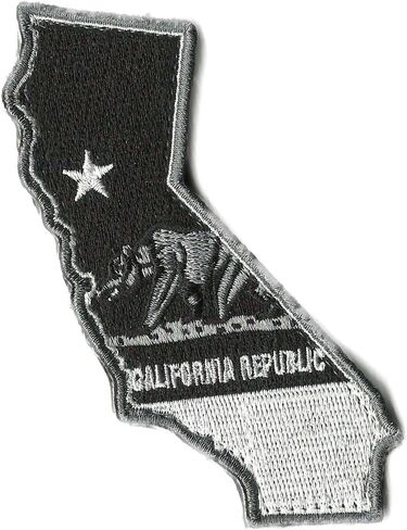 Gadsden and Culpeper Die Cut California State Patch - 1.25" x 4.5" in Saudi Arabia