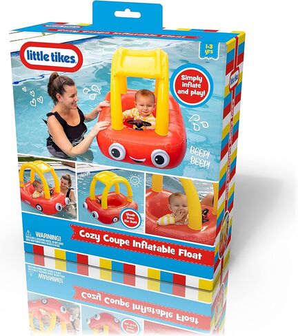 Little Tikes 3D Inflatable Arm Floaties - Cozy Coupe by PoolCandy in Kuwait