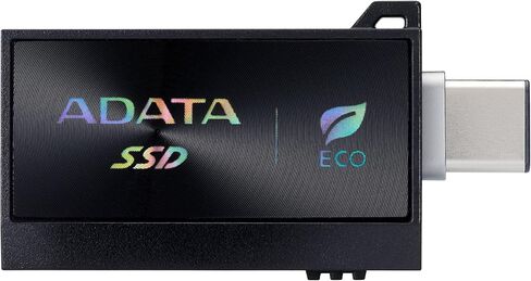 ADATA SC730 External SSD - Up to 600 MB/s- USB 3.2 Gen 2 Dual USB-C and USB-A External Portable SSD, 512GB in Saudi Arabia