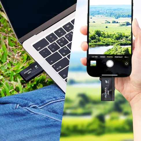 ADATA SC730 External SSD - Up to 600 MB/s- USB 3.2 Gen 2 Dual USB-C and USB-A External Portable SSD, 512GB in Saudi Arabia