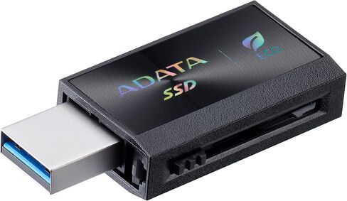 ADATA SC730 External SSD - Up to 600 MB/s- USB 3.2 Gen 2 Dual USB-C and USB-A External Portable SSD, 512GB in Saudi Arabia