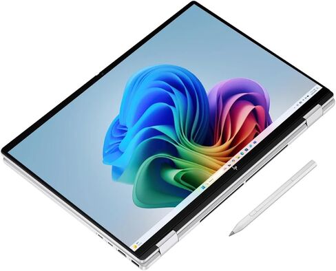HP 2025 Laptop | OmniBook 7 Flip 2-in-1 | 16" 2880x1800 Touch | Intel-8 Core Ultra 7 258V | 32GB LPDDR5 | 2TB SSD | Windows 11 Pro | Wi-Fi 7 - BT 5.4 - Backlit KB - 5MP IR Camera - Glacier Silver in Saudi Arabia