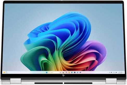 HP 2025 Laptop | OmniBook 7 Flip 2-in-1 | 16" 2880x1800 Touch | Intel-8 Core Ultra 7 258V | 32GB LPDDR5 | 2TB SSD | Windows 11 Pro | Wi-Fi 7 - BT 5.4 - Backlit KB - 5MP IR Camera - Glacier Silver in Saudi Arabia