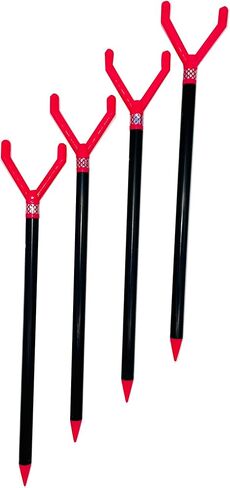 40" Magnum Extendable Trident Fishing Rod Holders in in Packs of 2 and 4 in Kuwait