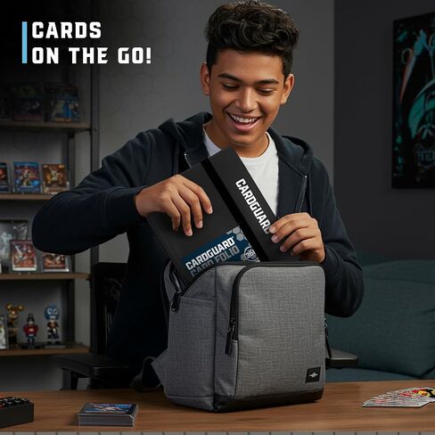 CardGuard Trading Card Binder Pro-Folio – 9 Pocket Binder - Side-Loading Album, Durable & Acid-Free Storage for Pokémon, YuGiOh, MTG, TCG, Game & Sports Cards, Black in Kuwait