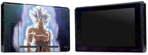 Skinit Decal Gaming Skin Compatible with Nintendo Switch Bundle - Officially Licensed Dragon Ball Super Goku vs Beerus Design in Saudi Arabia