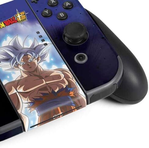 Skinit Decal Gaming Skin Compatible with Nintendo Switch Bundle - Officially Licensed Dragon Ball Super Goku vs Beerus Design in Saudi Arabia