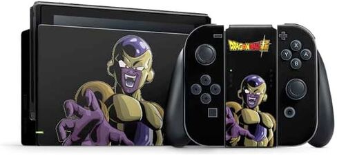 Skinit Decal Gaming Skin Compatible with Nintendo Switch Bundle - Officially Licensed Dragon Ball Super Goku vs Beerus Design in Saudi Arabia