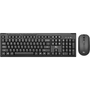 Wireless Keyboard and Mouse Combo,Rii RK211 2.4G Full-Sized Ergonomic Keyboard Mouse,4 DPI Adjustable Cordless USB Keyboard and Mouse for Computer/Laptop/Windows/Mac